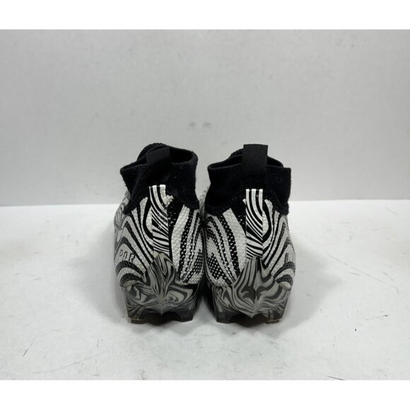 Nike Vapor Edge Pro 360 Football Cleats Zebra Men's AO8277-10 Sz 8.5 Black White - Picture 4 of 10